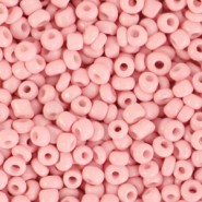 Glasperlen rocailles 8/0 (3mm) Blush pink